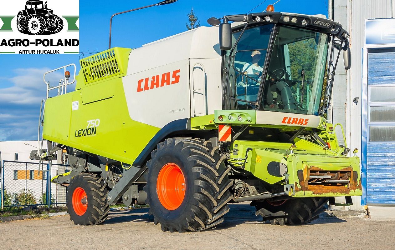 CLAAS LEXION 750 - 2012 ROK - 1650 h - 7.5 M