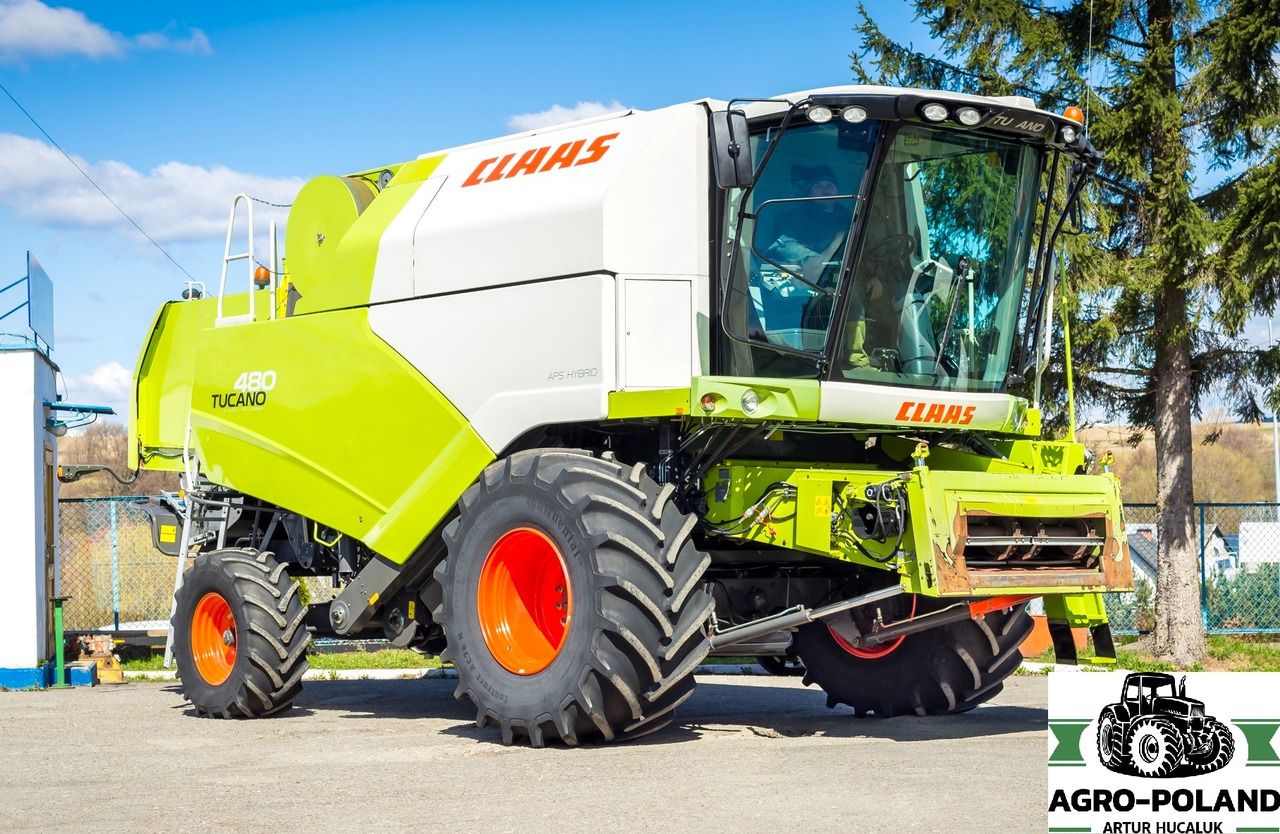 Claas TUCANO 480 - 2011 + VARIO 750 - 2236 h