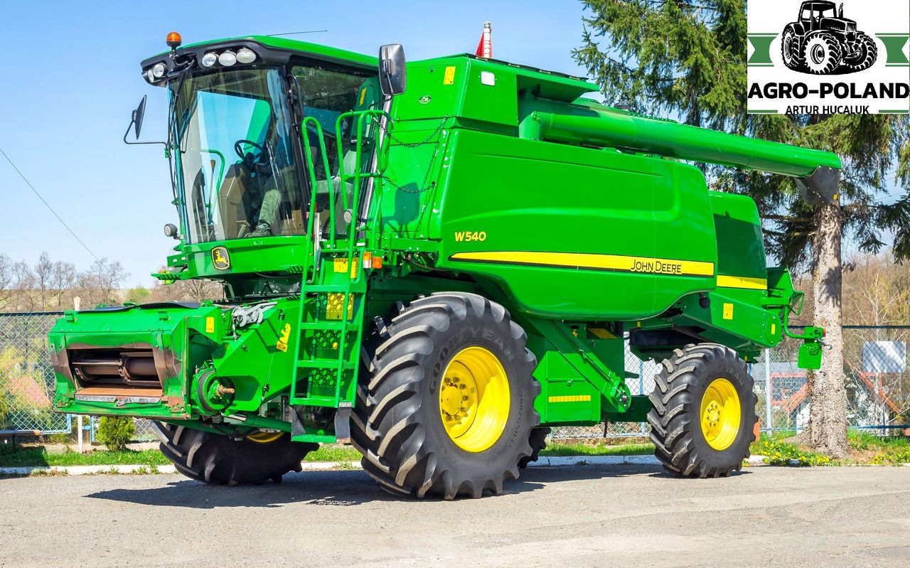 JOHN DEERE W 540 - 2485/3436 h - 5,5 M - 2008 ROK