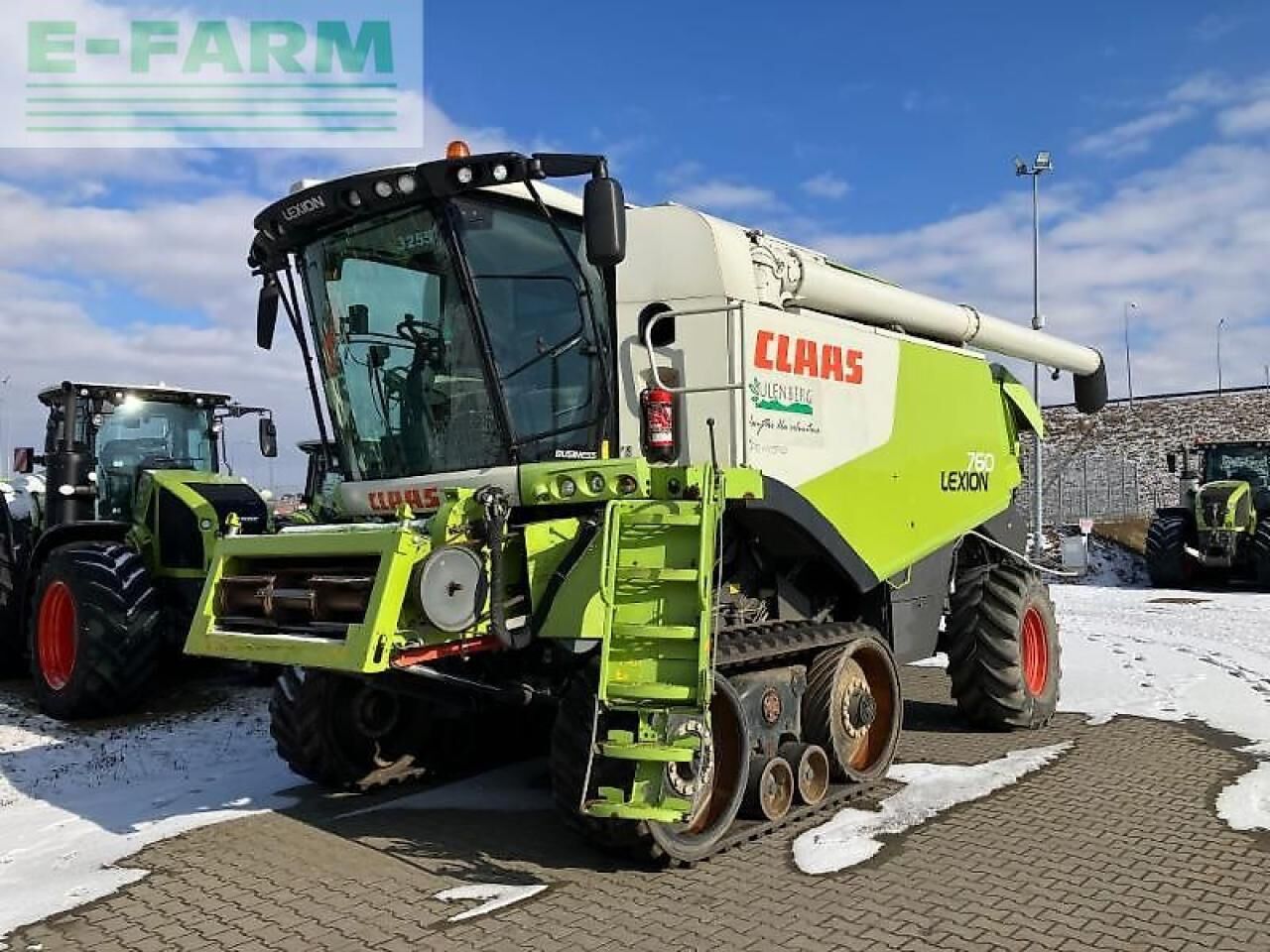 CLAAS lexion 760 terra trac