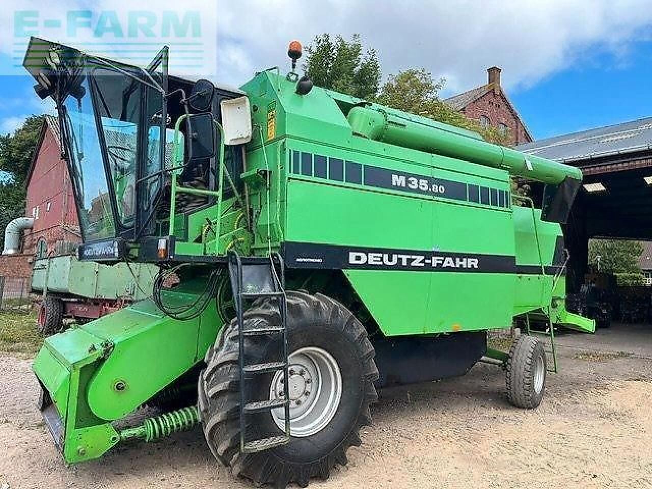 Deutz-Fahr fahr m 35.80 mähdrescher