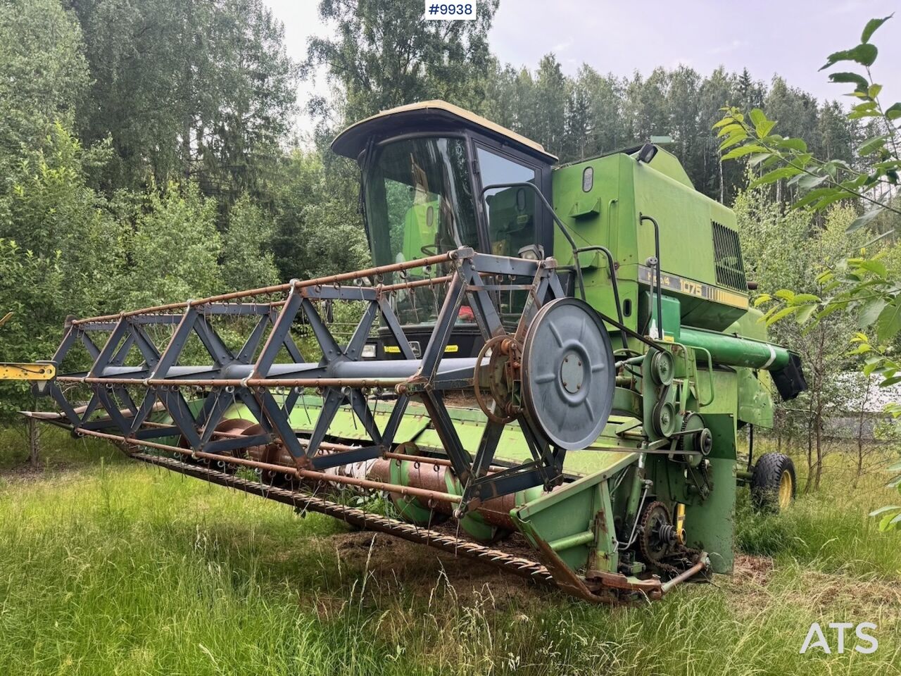 Approx. 1985 John Deere 1075 H4 Combine Harvester – 2,580 Hours