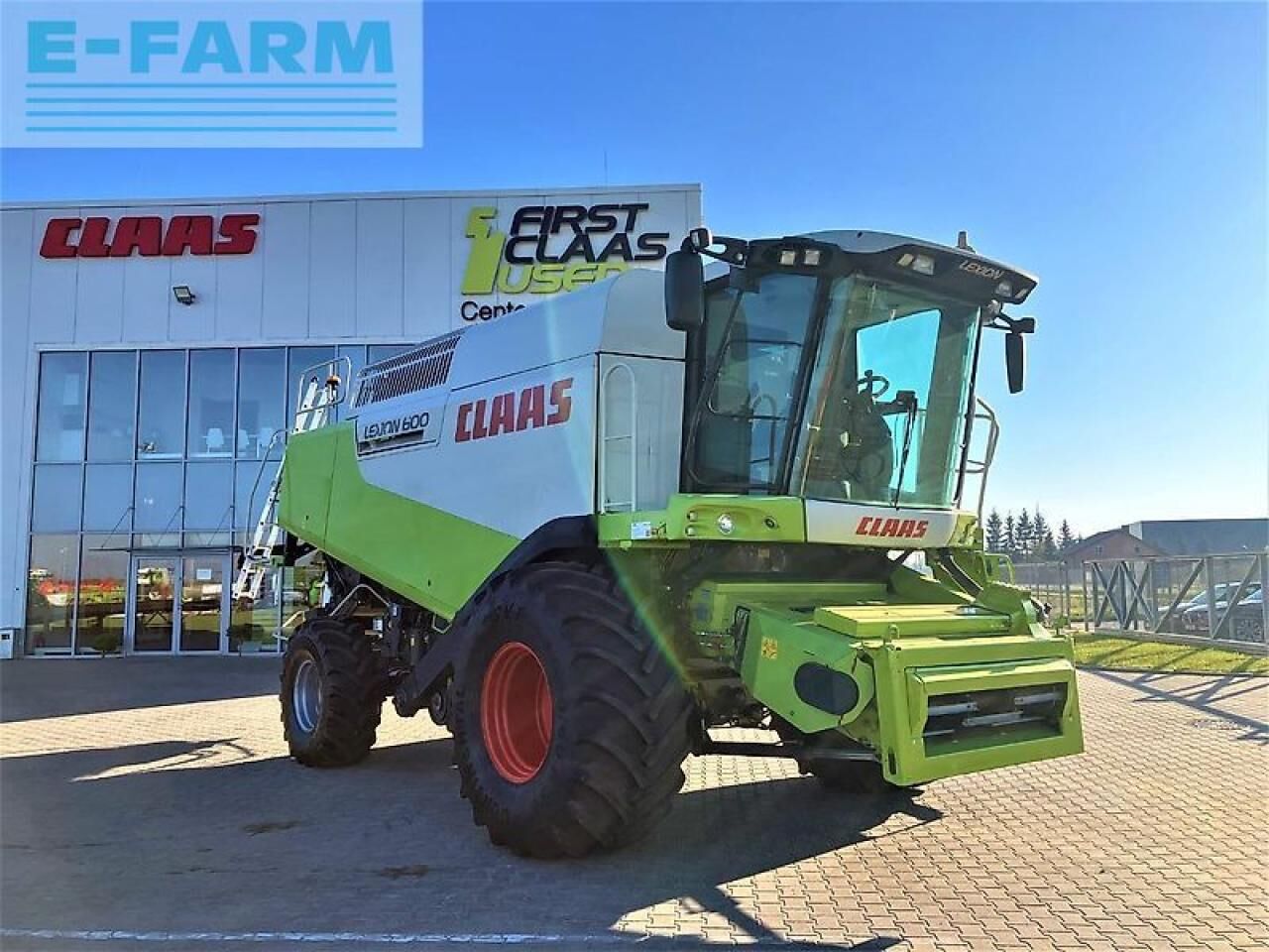 CLAAS lexion 600 + v1050