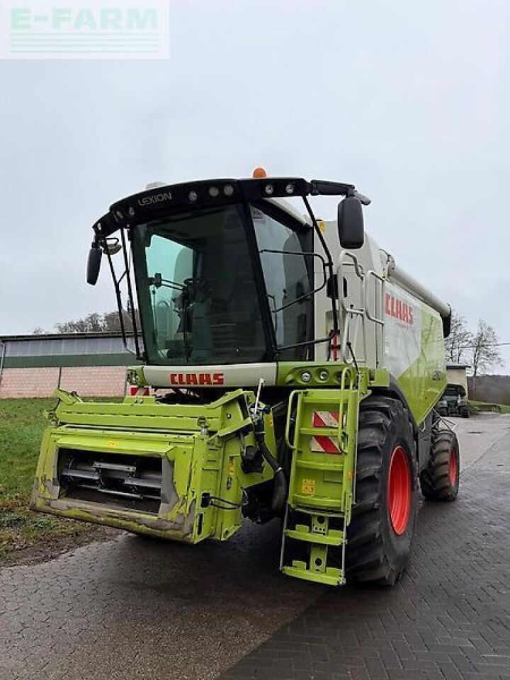 CLAAS lexion 750 montana c5 + v770 + tw 4-rad gelenkt top!