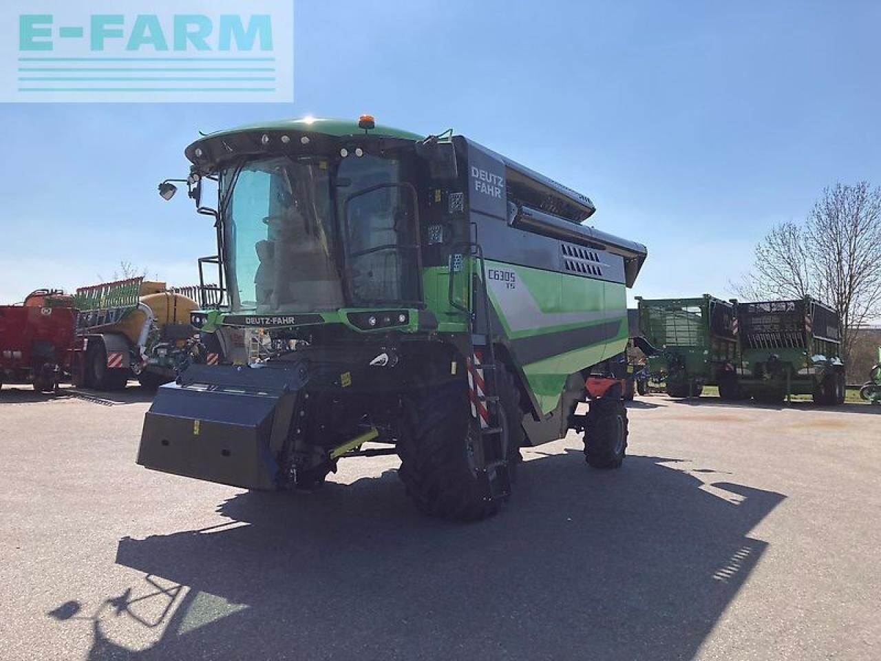 Deutz-Fahr c 6305 ts t5 mit schneidwerk
