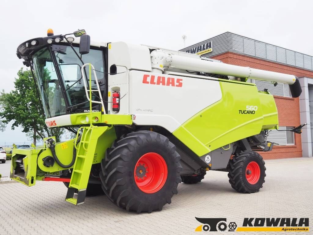 Claas Tucano 560 2-stage threshing drum drive + V620