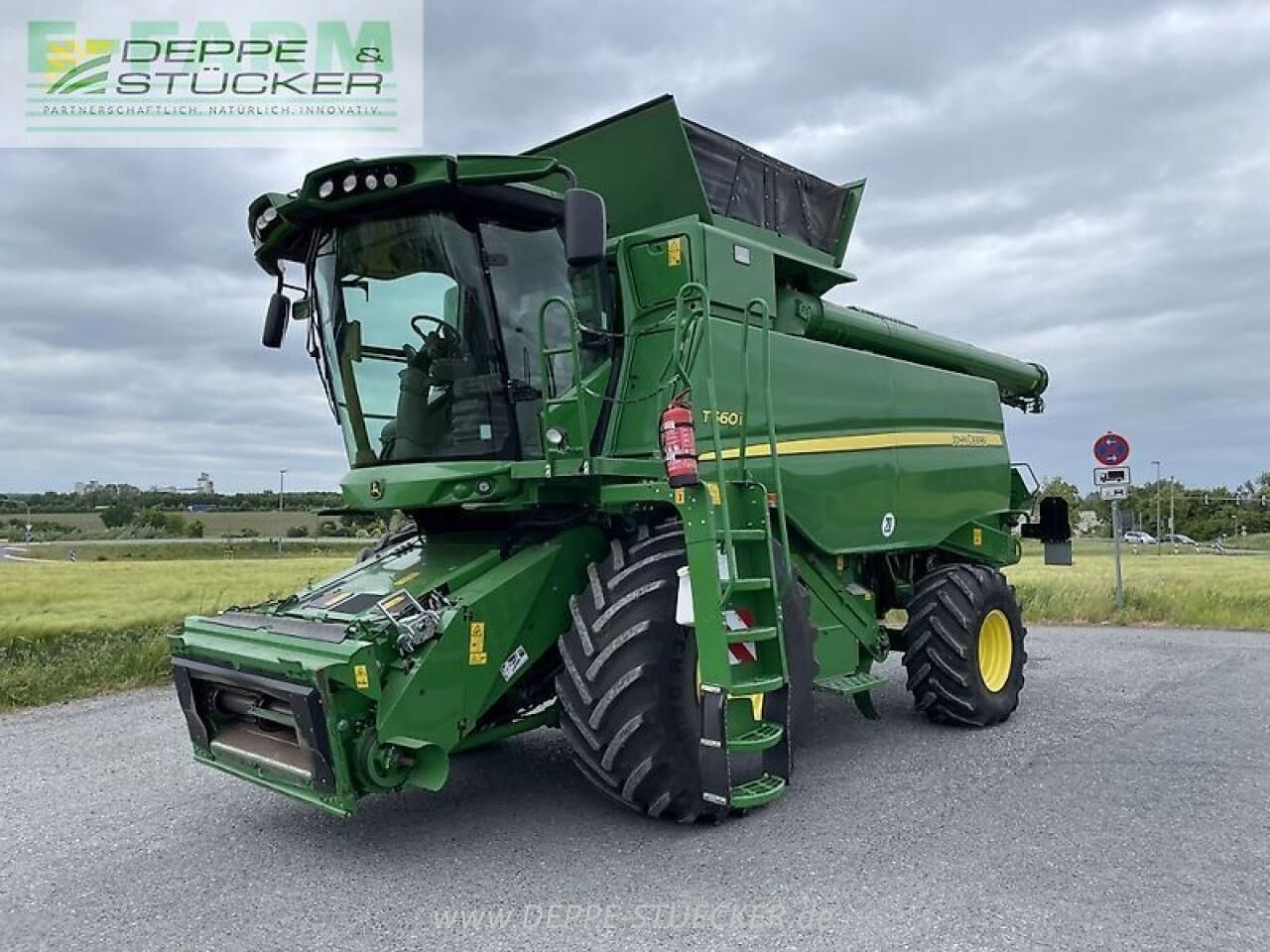 John Deere t560 mit 722pf