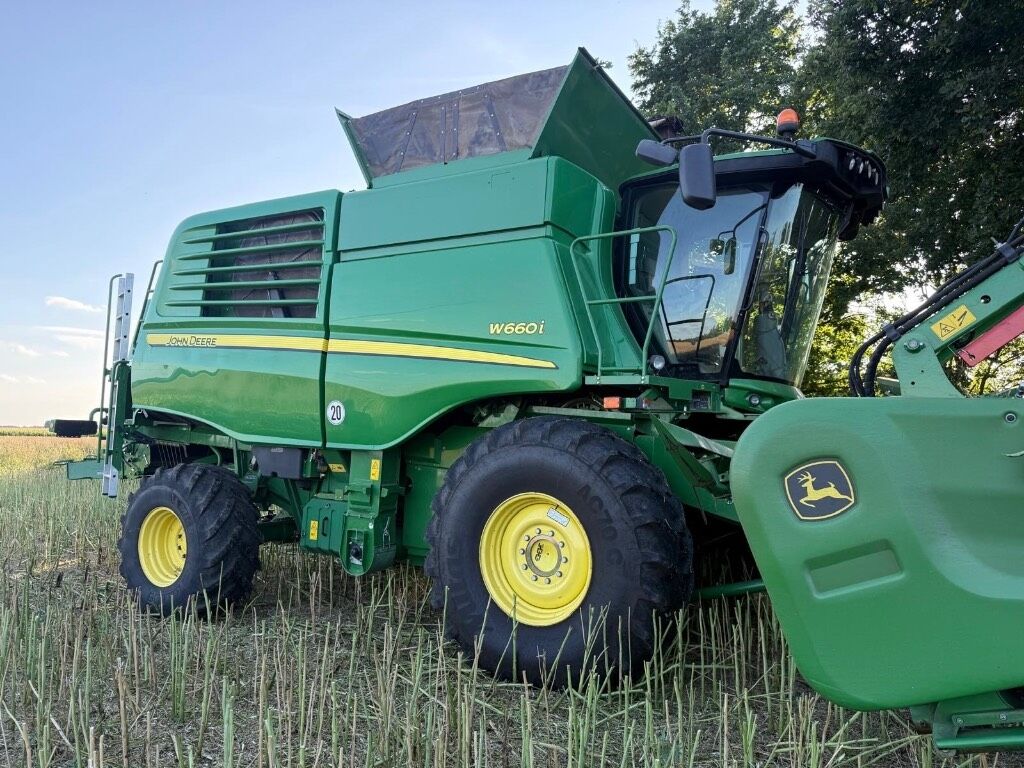 John Deere W 660 i bez HEDERA !