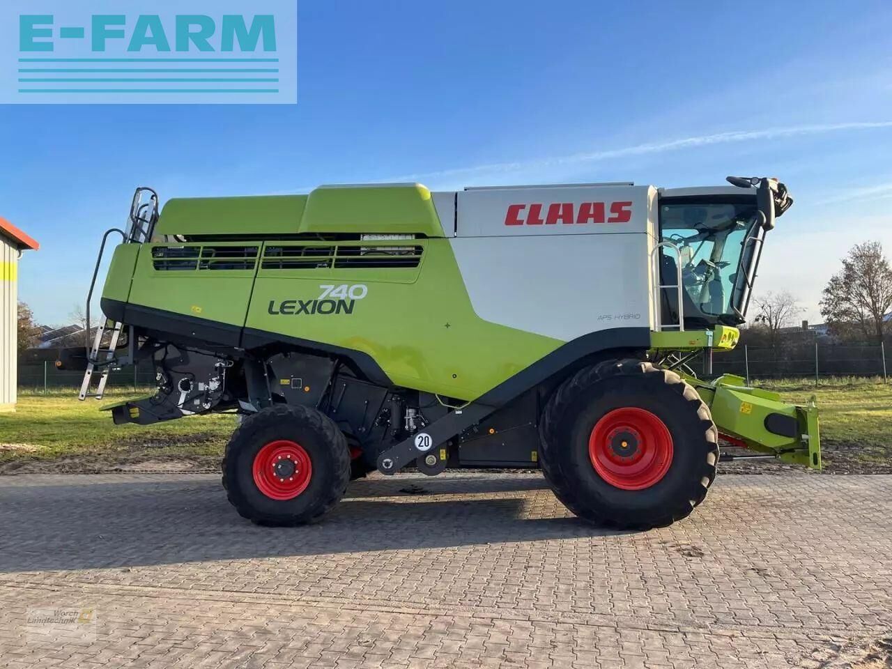CLAAS lexion 740 tier 4