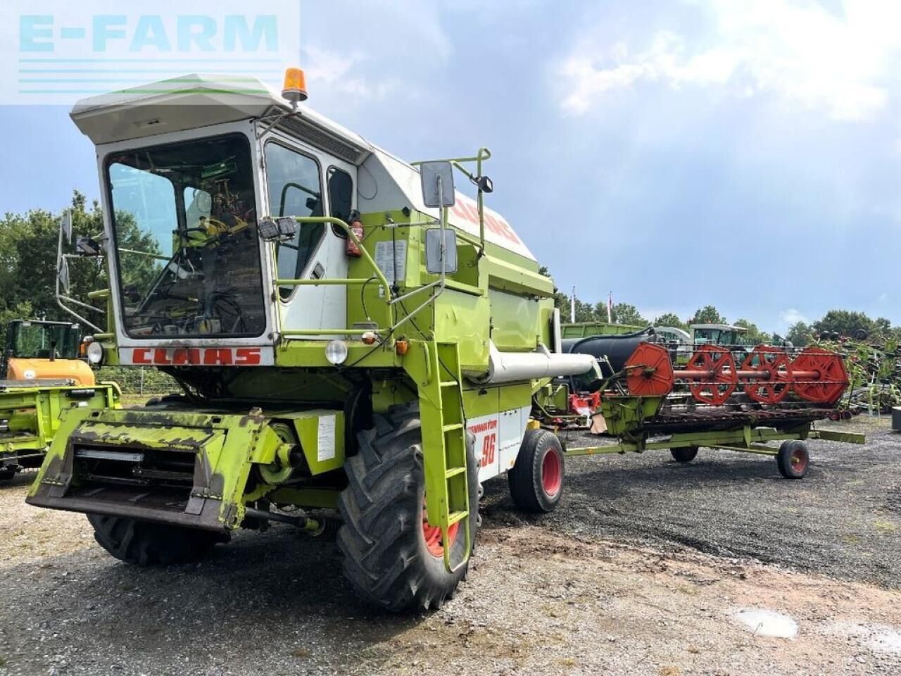 CLAAS dominator 96, schneidwerk 4,50 m, sw-wagen