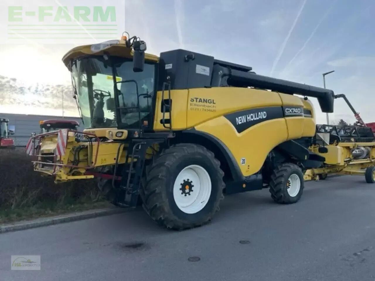 New Holland cx 740 **durchrepariert**