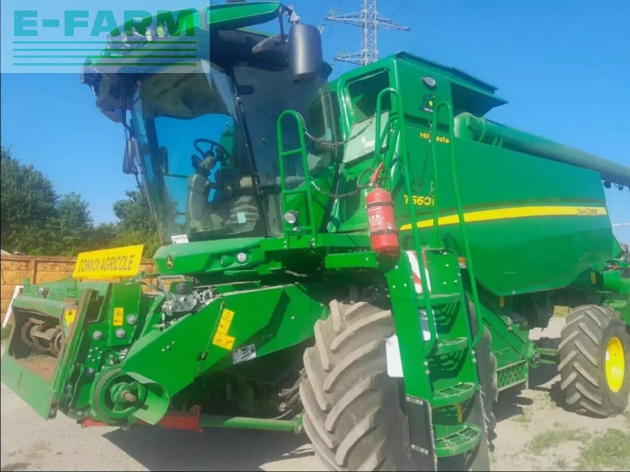 John Deere t660hm