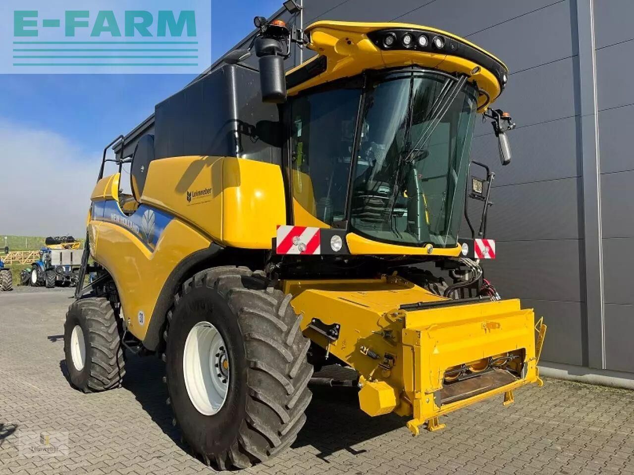 New Holland cx 6.90 ohne schneidwerk