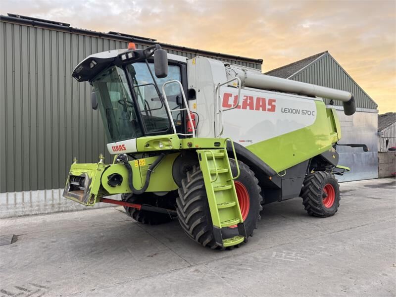 Claas Lexion 570c c/w V750 Header
