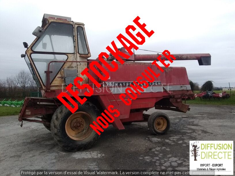 MASSEY FERGUSON MOISSONNEUSE BATTEUSE 620